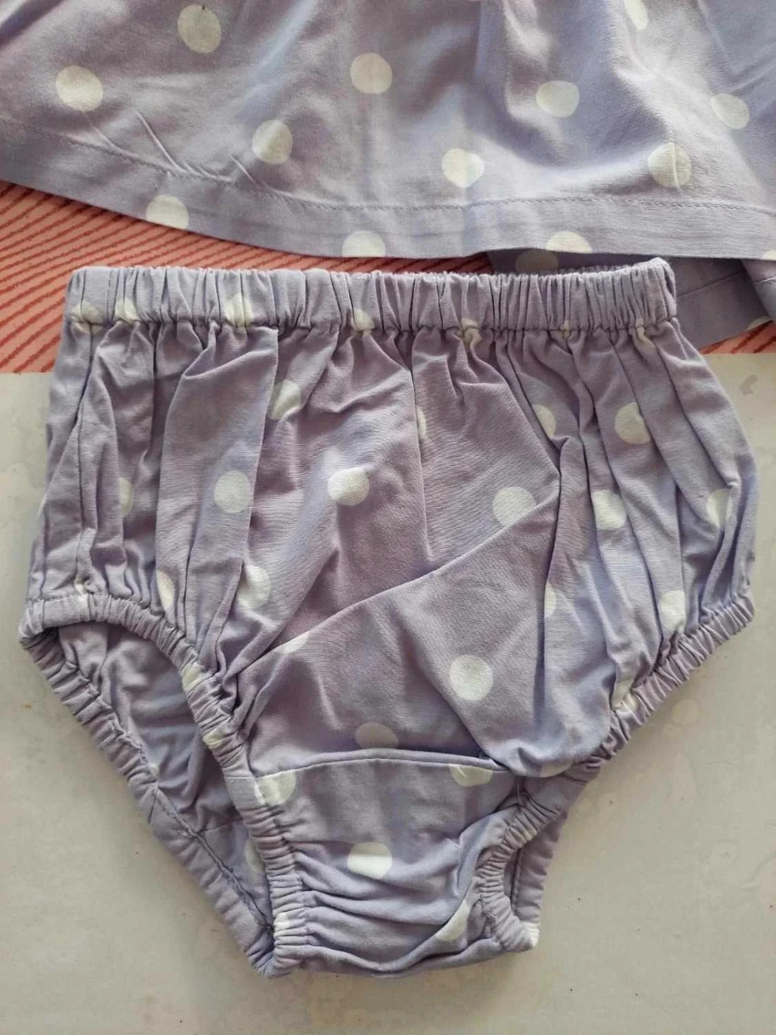 Ensemble 3mois robe fichu bloomer – photo 4